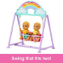 Barbie Skipper Babysitter Doll With Twin Nursery Playset & Accessories