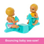 Barbie Skipper Babysitter Doll With Twin Nursery Playset & Accessories