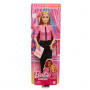 Barbie Future Leader Doll with Blonde Hair Wearing Outfit with 2 Golden Bracelets & “B” Pin