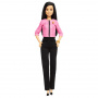 Barbie Future Leader Doll With Black Hair, 2 Golden Bracelets & Pin, Includes Sticker