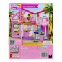 Barbie World Barbecue Grill Playset with 7 Dollhouse Accessories, Including a Grill with Working Lid and Food