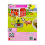 Barbie World 10-Piece Farm Playset Including 5 Farm Animals and Feeding Accessories