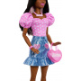 Barbie 28-in dark brown Fashion Doll