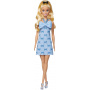 Barbie Fashionistas Blue Bows Doll