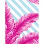 'BarbieStyle™ Isla Palm' Wallpaper - 219 Barbie™ Pink & Baby Blue