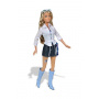 White Jacket with Denim Skirt Fashion Fever Doll