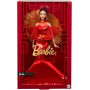 2025 Barbie Lunar New Year Doll Wearing Qipao Dress with Plum Blossom Prints & Golden Accessories, Signature Collection