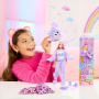 Barbie Cutie Reveal Care Bears Series Doll & Accessories in Cheer Bear Plush Costume, 10 Surprises