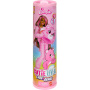 Barbie Cutie Reveal Care Bears Series Doll & Accessories in Cheer Bear Plush Costume, 10 Surprises