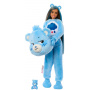 Barbie Cutie Reveal Care Bears Series Doll & Accessories in Cheer Bear Plush Costume, 10 Surprises