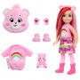 Barbie Cutie Reveal Care Bears Series Chelsea Small Doll & Accessories, 6 Surprises