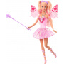 Barbie Fairy Doll with Toy Wand & Fashion Accessories, Fantasy Theme with Color-Change Fun on Wings & Outfit