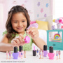 Barbie Mini Barbieland Fashionistas Dolls, 1.5-Inch Dolls in “Nail Polish” Container, Surprise Reveal