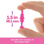 Barbie Mini Barbieland Fashionistas Dolls, 1.5-Inch Dolls in “Nail Polish” Container, Surprise Reveal