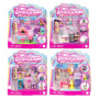 Barbie Mini Barbie Land Doll House Playsets With 1.5-Inch Doll, Furniture & Accessories Asst