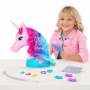 Barbie Unicorn Styling Head, Colorful Hair With Accessories And Stickers