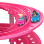 Hot Wheels Racerverse Barbie Spiral Race Track Set With Barbie “Malibu” & Barbie “Brooklyn” Toy Cars