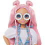 Barbie Dream Besties Doll and Accessories, Daisy Jean Posable Fashion Doll with Removable Fashions & Wavy Pink Hair, 9 DJ & Music Themed Pieces,