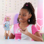 Barbie Dream Besties Doll and Accessories, Daisy Jean Posable Fashion Doll with Removable Fashions & Wavy Pink Hair, 9 DJ & Music Themed Pieces,