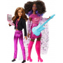 Barbie Careers Set Of 2 & Accessories With Music Star & Tour Manager