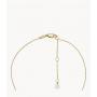 Barbie™ x Fossil Limited Edition Gold-Tone Stainless Steel Chain Necklace