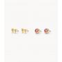 Barbie™ x Fossil Limited Edition Gold-Tone Stainless Steel Earrings Set