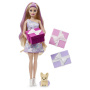 Barbie Party Unboxed doll with French Bulldog