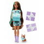 Barbie Party Unboxed doll with Corgi