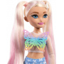 Barbie Dream Besties Malibu Skater Doll with Blonde Hair and 9 Themed Makeup Pieces