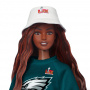 Barbie x Super Bowl Eagles Doll 1