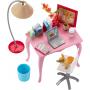 Barbie® Desk & Chair Bedroom Playset