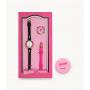  Barbie™ x Fossil Limited Edition Three-Hand Pink Leather Watch and Interchangeable Strap Box Set