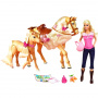 Barbie® Tawny™ & Baby Doll Horse Gift Set
