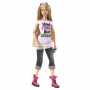 Barbie I Love T-Shirt Think Pink live Green