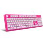 KROM Kit keyboard, mouse and mat Barbie KANDY edition