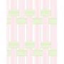 'Roman Holiday Woven' Wallpaper By Barbie™ - Pink Green