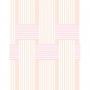 'Roman Holiday Woven' Wallpaper By Barbie™ - Peach