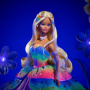 Rainbow Bloom Princess Barbie