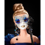 Sapphire Masquerade Barbie Doll auctioned at Italy doll Convention