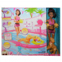 Puppy Swim School with Pool Barbie Doll