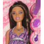 Glitz Barbie Doll in Shimmering Purple Dress AT