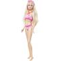 Barbie Beach Barbie Doll - Pink Swimsuit
