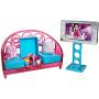 Barbie Movies To Munchies Living Room and Barbie Doll Set