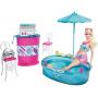 Barbie Grill To Chill Deluxe Patio and Doll Set