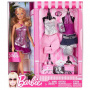 Fab Life Barbie Doll and Fashions Gift set (blonde)