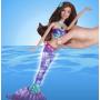 Barbie Sparkle Lights Mermaid Doll (purple)