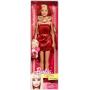 January Granet Birthstone Barbie doll (Kroger)
