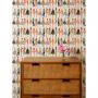 'Vintage Illustration' Wallpaper by Barbie™ - Natural