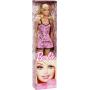 Basic Barbie® Doll doll with pink dress