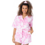 Barbie Ladies 3 Piece Towelling Co-ORD Beach Cover Up